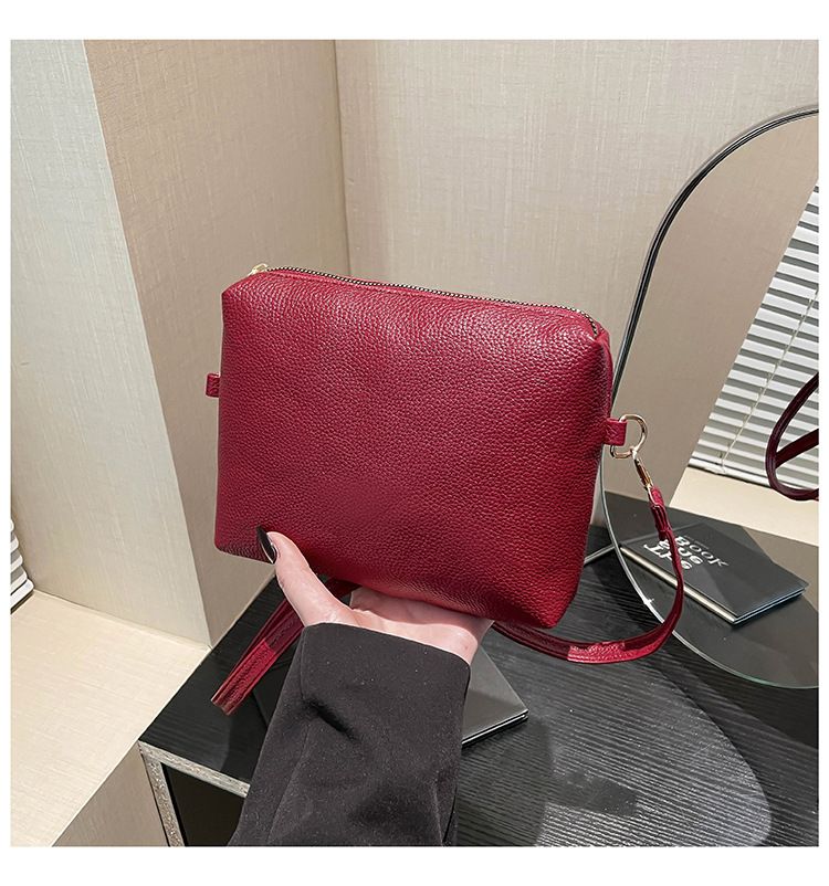 Women's Bags Combination Three Piece Large Capacity Underarm Bag New Fashion Casual Texture Commuting Women's Shoulder Tote Bag_voghion.com