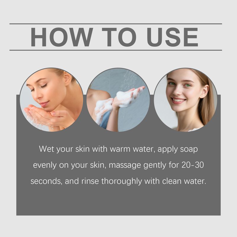 EELHOE Care Gentle Cleansing Face And Body Moisturizing Rich Foam Daily Soft Skin Soap_voghion.com