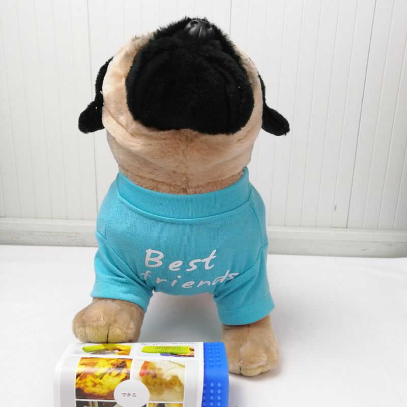 Französisch Mops Shih Tzu Bulldog Haustier Kleidung Rundhals T-Shirt Teddy Bichon Hund Kleidung_voghion.com
