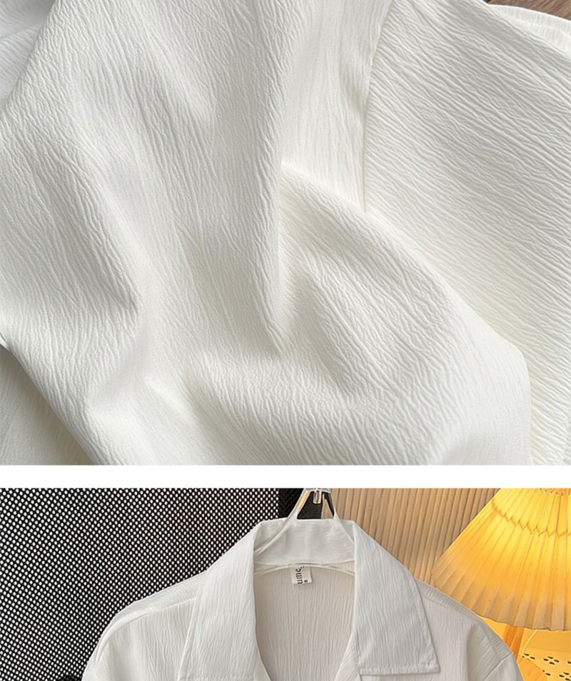 Herenkleding Drape Ice Silk Shirt Heren Korte Mouw Losse Amerikaanse Cubaanse Kraag Shirt Zomer Trendy Knappe Koppelskleding_voghion.com