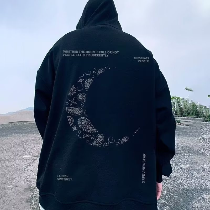 New zippered hoodie men's winter cardigan oversized loose plush hooded jacket 8XL_voghion.com