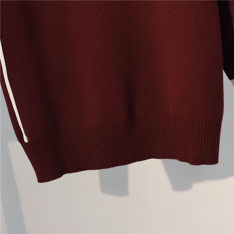 Damenbekleidung Herbst Große Größe Strickpullover Frühling und Herbst Zweiteiliger Pulloveranzug_voghion.com