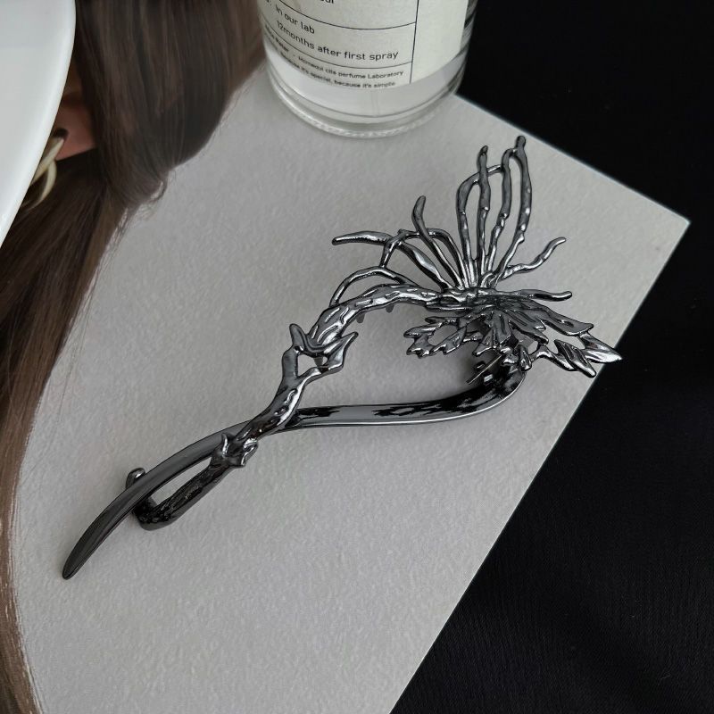 Forcina per capelli a farfalla biochimica liquida, clip per capelli con una sola parola, clip per capelli con disco per capelli, grande forcina per capelli, clip per copricapo_voghion.com