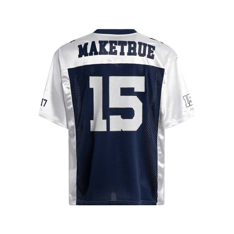 T-shirt ample d'été à manches courtes et col en V pour homme, en maille velours, imprimé lettres et chiffres_voghion.com