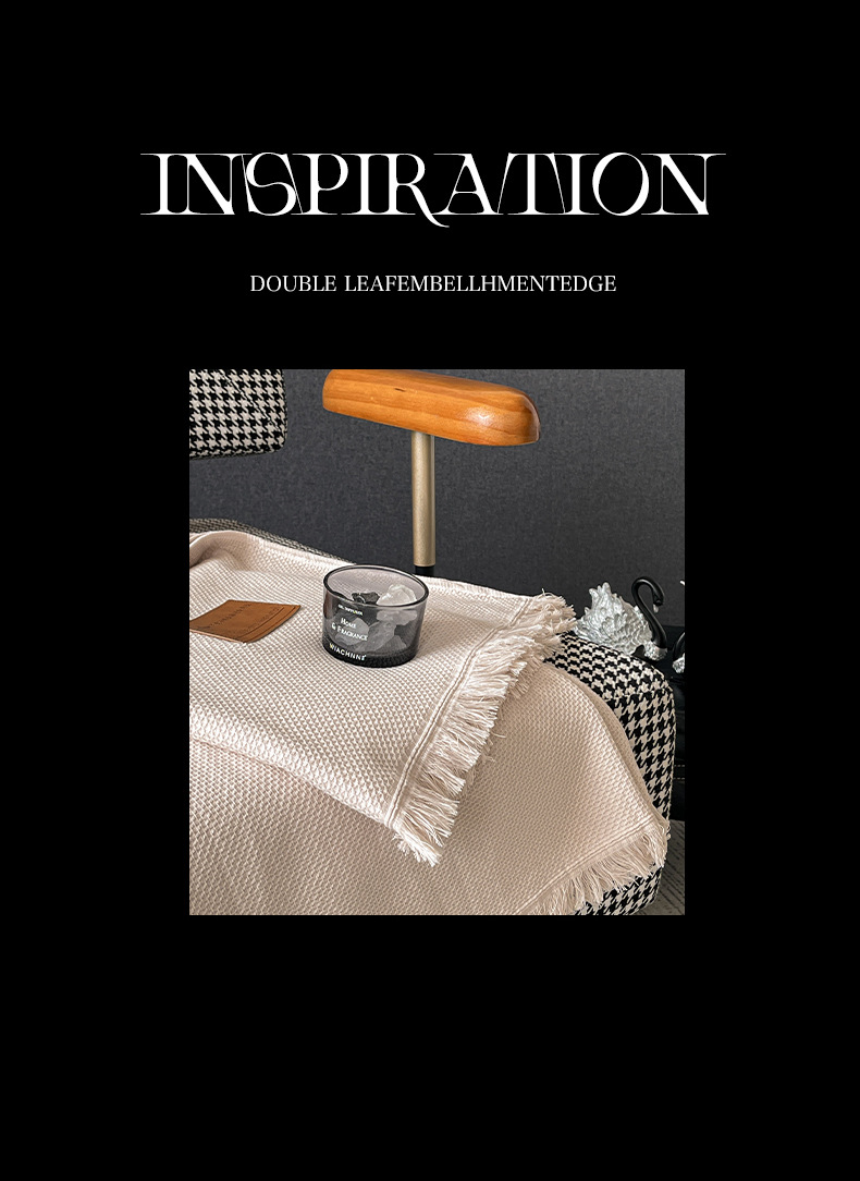 Coperta regalo di lusso per divano, aria condizionata, luce per pisolino da ufficio, in cotone a fibra lunga, per il commercio estero e transfrontaliero_voghion.com