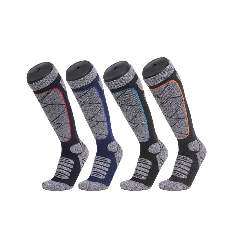 Kayak Açık Hava Sporları Kalınlaştırılmış Rahat Yürüyüş Havlu Alt Uzun Tüp Çoraplar Ter Emici Sıcak_voghion.com