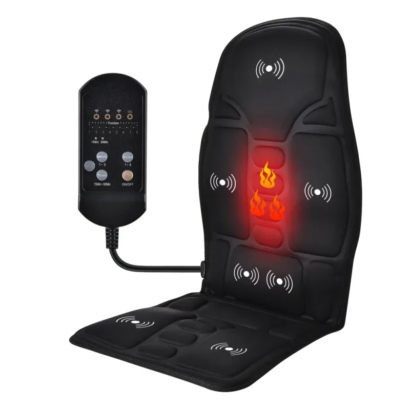 Heißer Verkauf Hals Zurück Gesäß Vibrierende Dual Verwenden Auto Sitz Taille Ganzkörper Hause Elektrische Vibration Massage Kissen_voghion.com