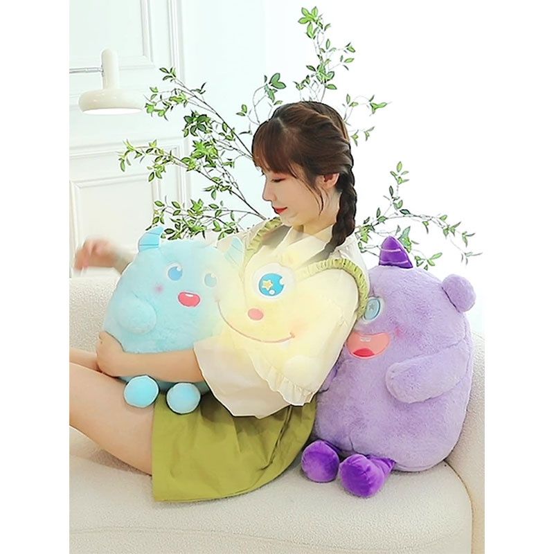 Cuscino morbido e soffice per sedia da ufficio, regalo all'ingrosso, peluche di mostro_voghion.com