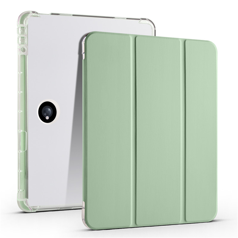 Tablet Coque For OPPO Pad 2 Case 11.61 inch PU Leather Tri Fold Caqa For One Plus Pad 11.61 Cover With Pencil Holder Shell + Pen_voghion.com