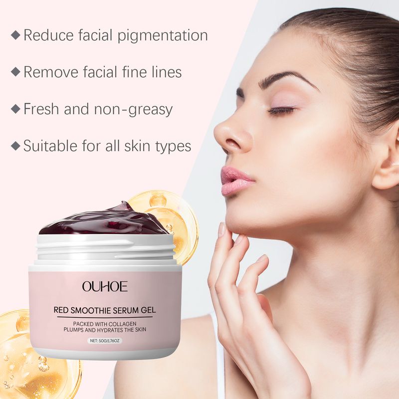 OUHOE Night Essence Gentle Skin-Friendly Hydrating Nourishing Delicate Moisturizing Daily Care For Dry Skin_voghion.com