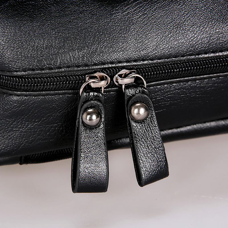 16,5 hüvelykes hátizsák férfi hátizsák PU bőr táska nagy laptop hátizsák férfi mochilas alkalmi iskolatáska tinédzsereknek_voghion.com
