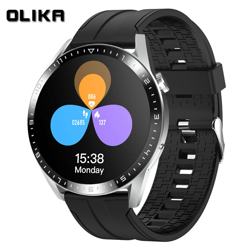 Touch Screen Smart Sports Waterproof Multifunctional Heart Rate Detection Dynamic Bluetooth Call Watch_voghion.com
