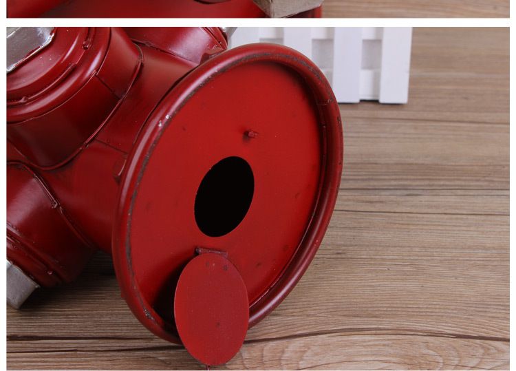 Retro fire hydrant model iron crafts home accessories decoration photography props can be_voghion.com