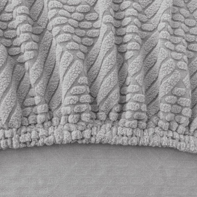 Coprisedia da gaming universale – Poliestere elasticizzato, antipolvere e antiscivolo (grigio argento/grigio uomo/beige/blu nebbia, design moderno e minimalista)_voghion.com