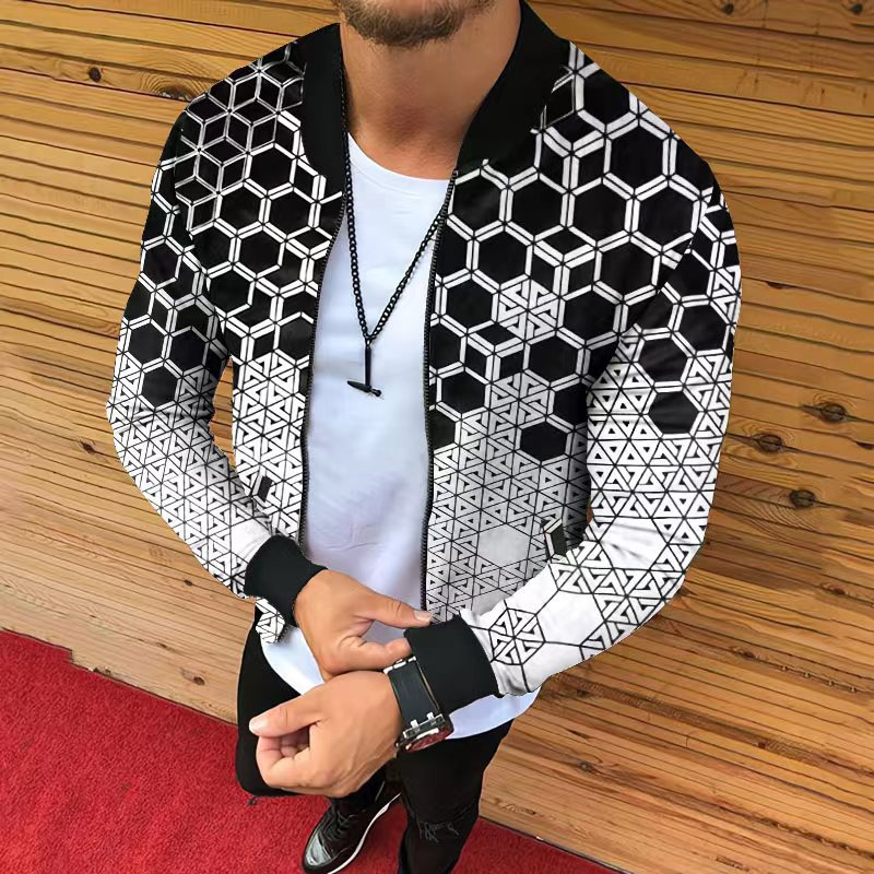2022 New Printed Casual Men's Autumn And Winter Jacket Coat_voghion.com