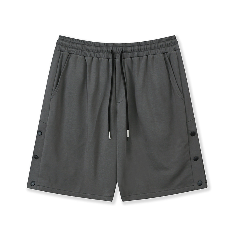 Leisure sports, summer trend, simple versatile, loose fitting, straight tube, comfortable and fashionable cotton shorts,_voghion.com