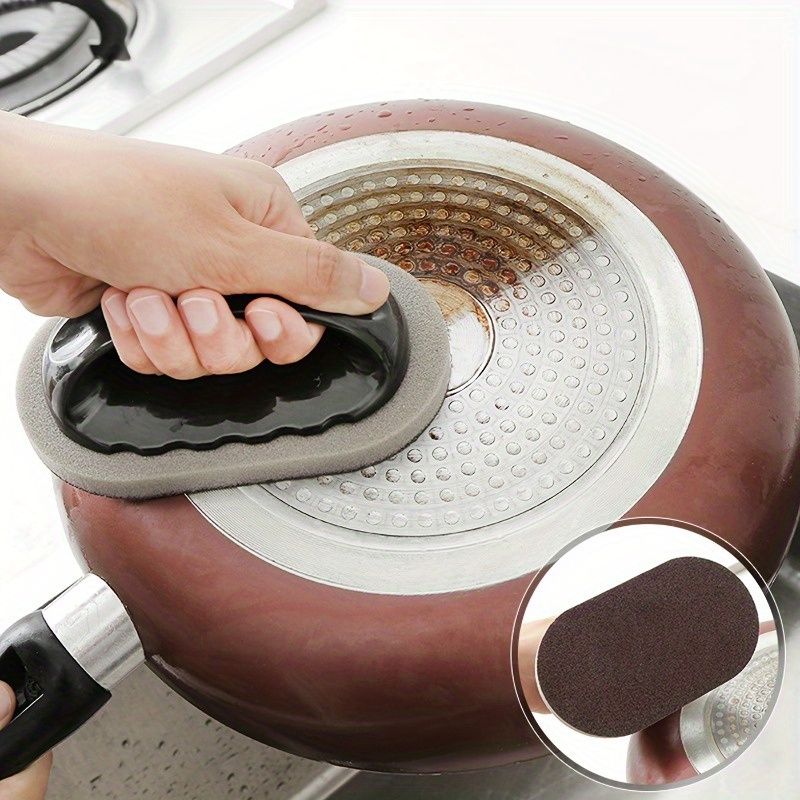 Spazzola magica in spugna da cucina - Strumento di pulizia versatile per padelle, pentole, coltelli | 1 pezzo, ideale per Halloween e regalo di Natale_voghion.com