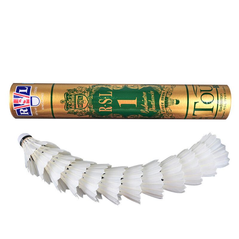 Yashilong RSL Competition Training RSL1 Stable And Durable Shuttlecocks 12-Pack Y1 Single Tube Sale Badminton_voghion.com