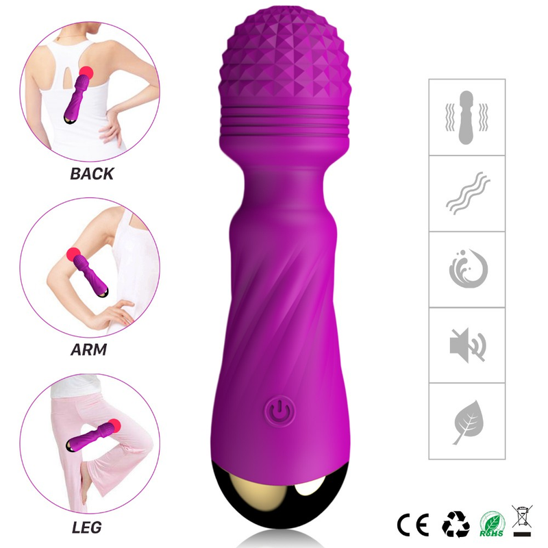 elax ja tone spin keha võlukepp massaaž vibreeriv mimi vibreeriv sekslelu naistele täiskasvanud seljajalg vibato_voghion.com