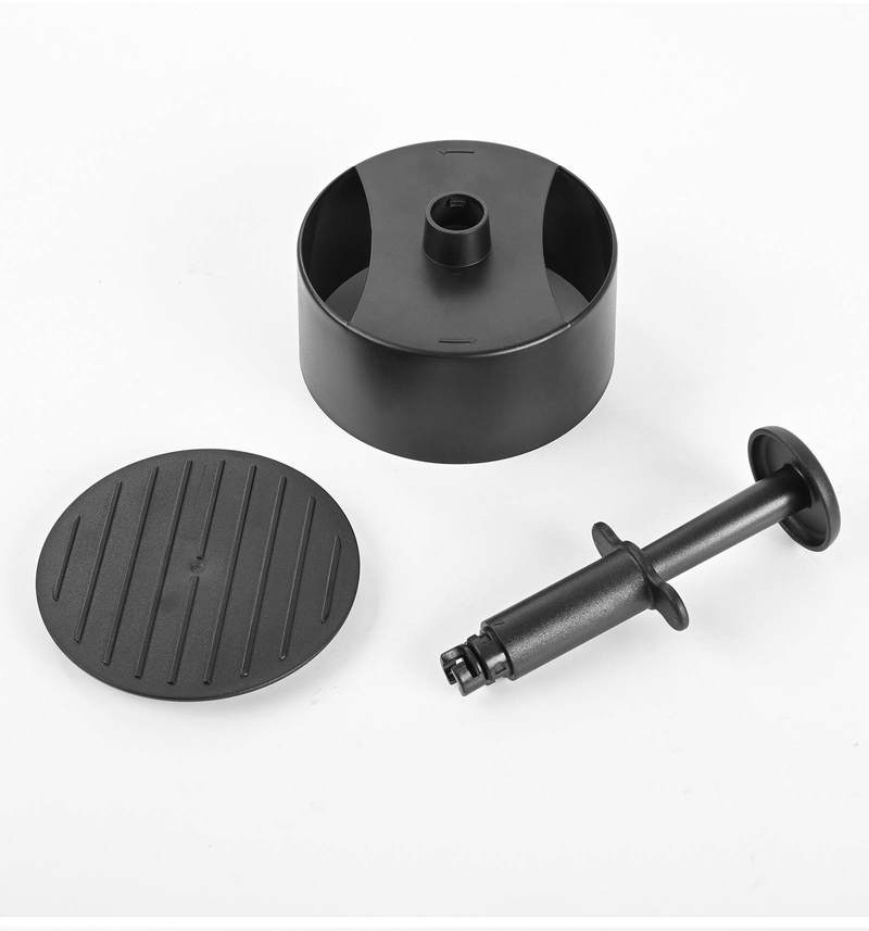 Prensa de hamburguesas Manual redonda, máquina para hacer hamburguesas de ternera antiadherente con 100 papeles de aceite de silicona para cocina casera_voghion.com