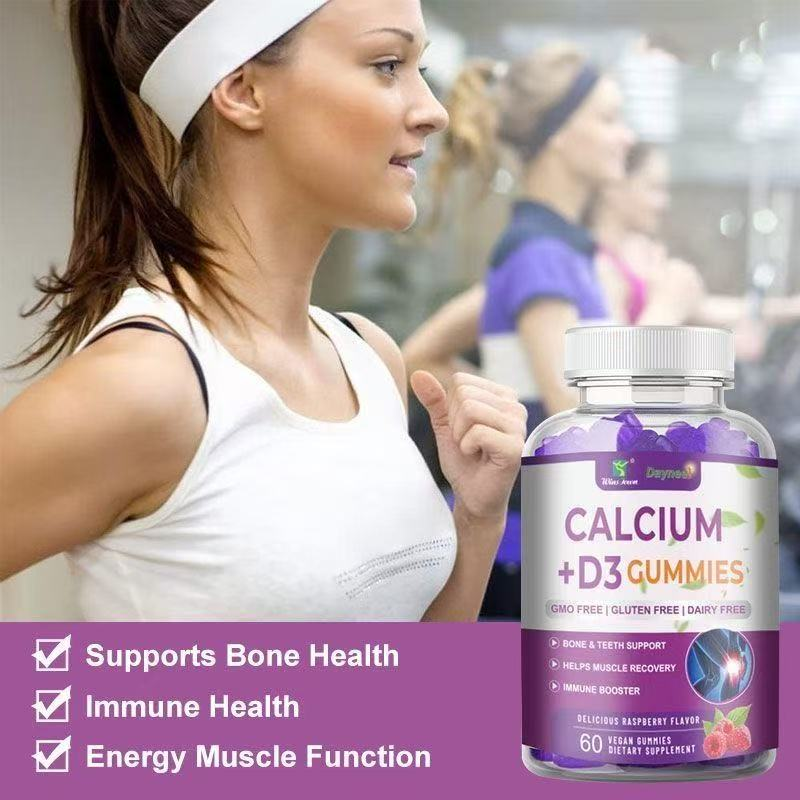 Dayneer Vitamina D3 Calciu Fructe și Legume Gume de Calciu_voghion.com