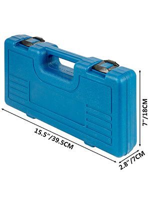 VEVOR Impact Socket Set 1/2 Inches 19 Piece Impact Sockets, Standard Socket Assortment, 1/2 Inches Drive Socket Set Impact Standard SAE (3/8 Inches To 1-1/2 Inches) 6-point Hex Sockets_voghion.com