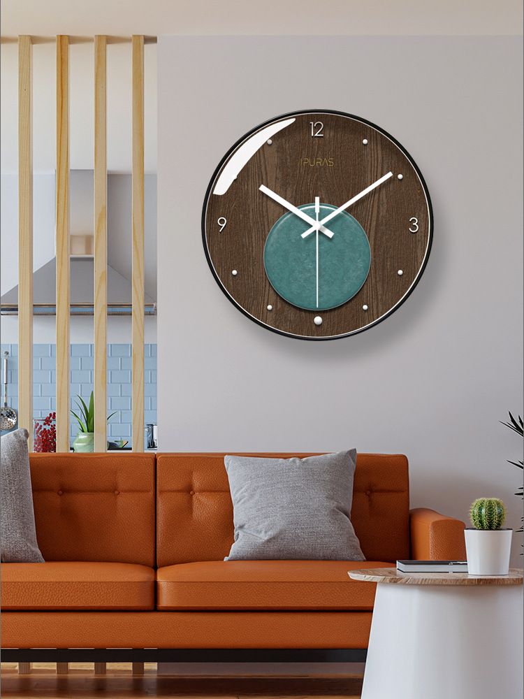 Yipula 7059 Living Room New Model Wall-Mounted Home Creative Modern Simple High-End Clock Wall Watch_voghion.com