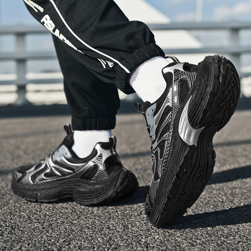 amortizare Pantofi de alergare Rebound Pantofi de sport pentru bărbați anti-alunecare, rezistenti la uzură, respirabili și confortabili Pantofi pentru bărbați_voghion.com