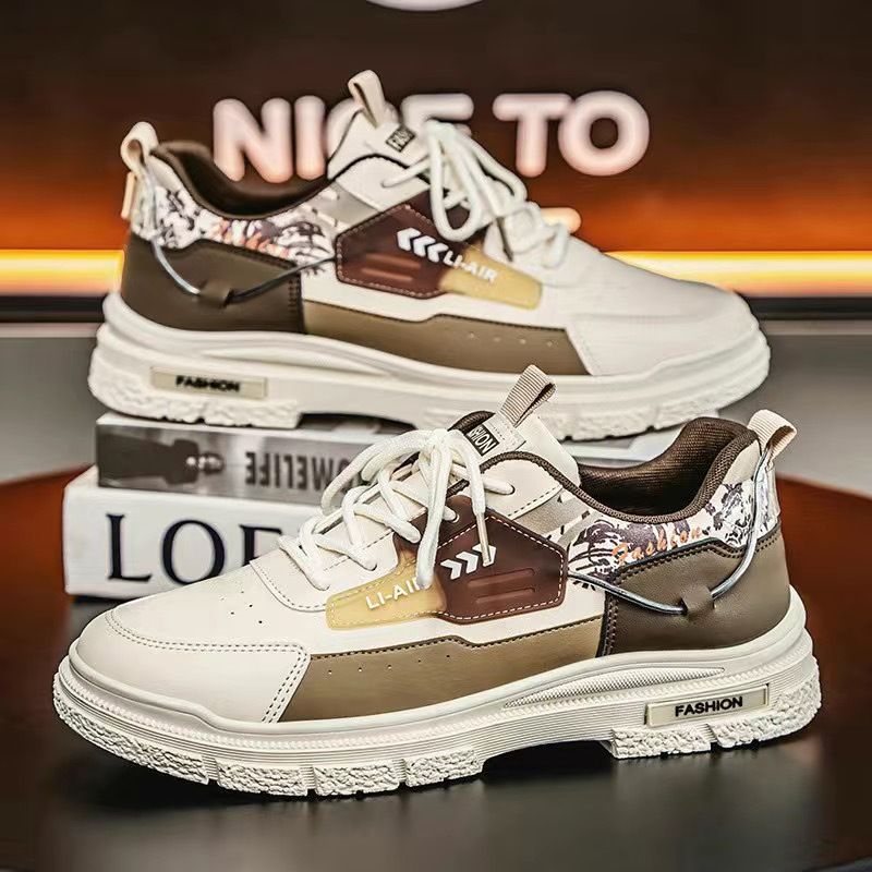 2025 Vår Nya Lågskurna Sport- och Fritidsskor För Ungdomar Herrskor Koreansk Utgåva Mode Trend Student Singelskor_voghion.com