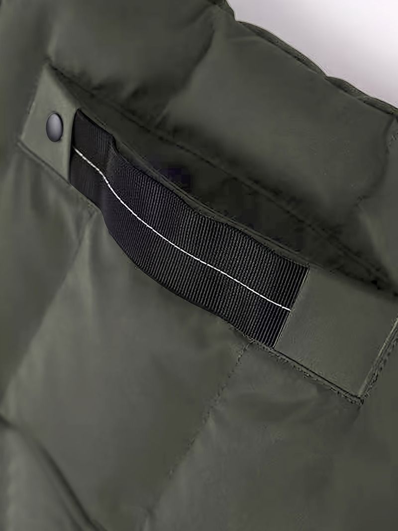 Langer Herren-Daunenmantel mit Kapuze – Hochwertige Winterjacke aus weißen Gänsefedern, wasser- und winddicht (EU XXS-XXXL, Schwarz/Marineblau/Armeegrün)_voghion.com