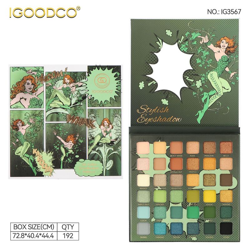 Eye Shadow IGOODCO New Spot 36 Color Eye Shadow Palette Matte Pearlescent Multifunctional Makeup Palette_voghion.com