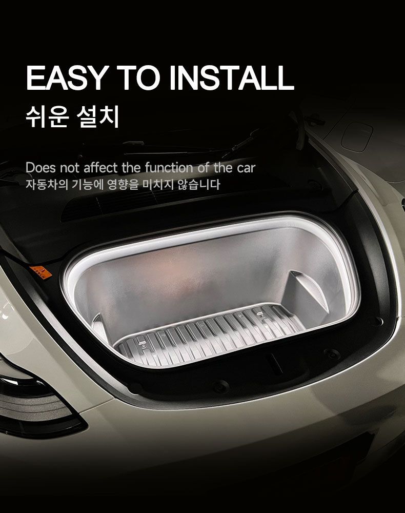 Suitable For Tesla 3/Y/S/X Front Trunk LED Decorative Super Bright Waterproof Light Strip_voghion.com