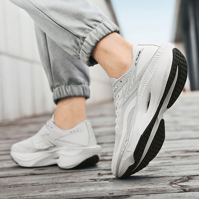 Feiying Flat Replacement Couple Marathon Full Palm Carbon Plate Racing Running Shock Absorbent Trendy Sportschuhe Herren_voghion.com