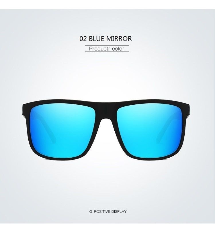 Mote Mote Vintage Firkantede Polariserte Dame Luksusmerke Designer Herre Solbriller Ride Fishing UV400 Briller Herre_voghion.com