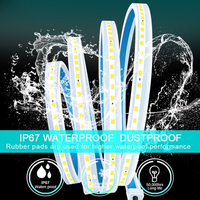 Auto Tagfahrlicht Durchgangstyp Lücke Lichtführungsstreifen Motorhaube Dekorative Mittelnetz LED modifizierte Lichter_voghion.com