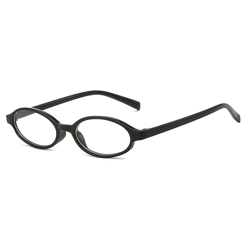 Women's Blue Light Blocking Oval Small Frame Glasses_voghion.com