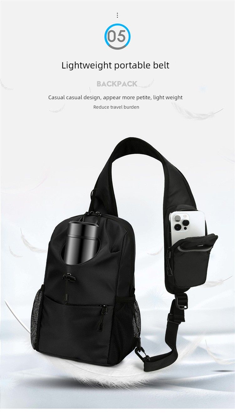 Borsa a tracolla da uomo, da viaggio, per esterni, con capacità per thermos, bollitore, borraccia, cellulare, power bank_voghion.com
