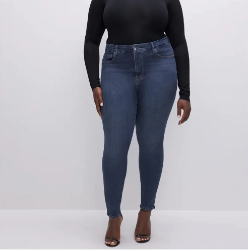 Dameklær Store størrelser Elastiske damejeans med ni punkter, store størrelser, mageløftende hofteløftende bukser til dame_voghion.com