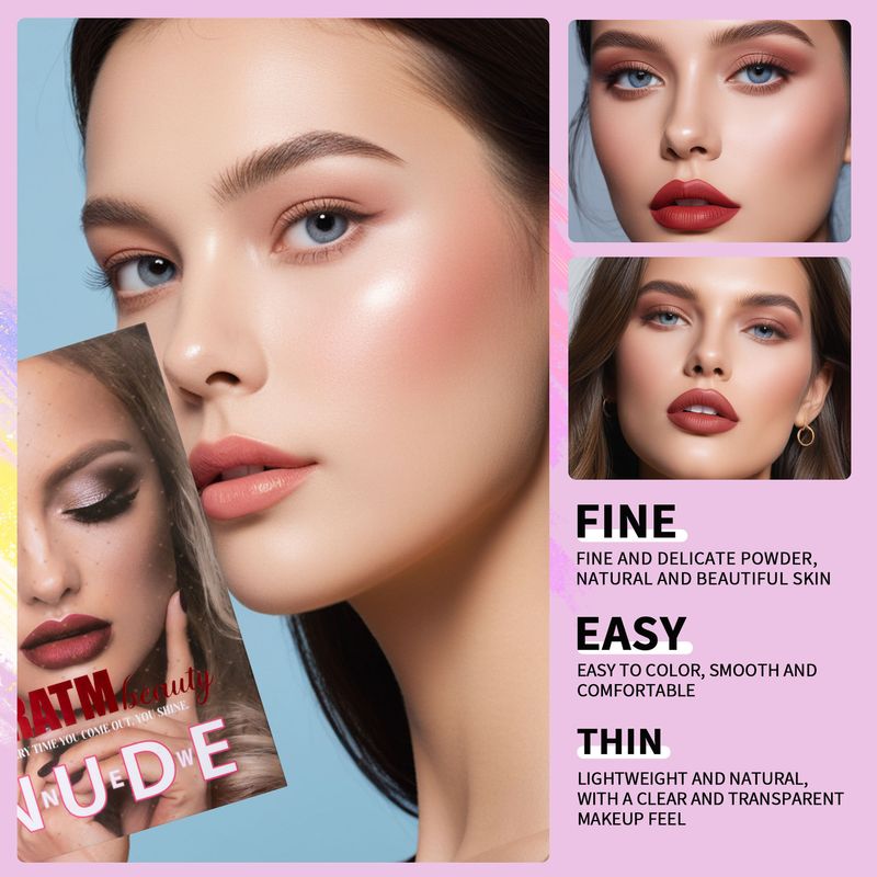 Makeup Sets 43 Color Makeup Palette, Four Layer Flip Book Style Eyeshadow Palette, Matte Pearlescent Blush, Contour And Highlight All In One_voghion.com