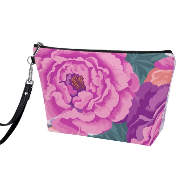 Borsa da viaggio per il tempo libero con motivo semplice, piccola e leggera, per il trucco da donna_voghion.com