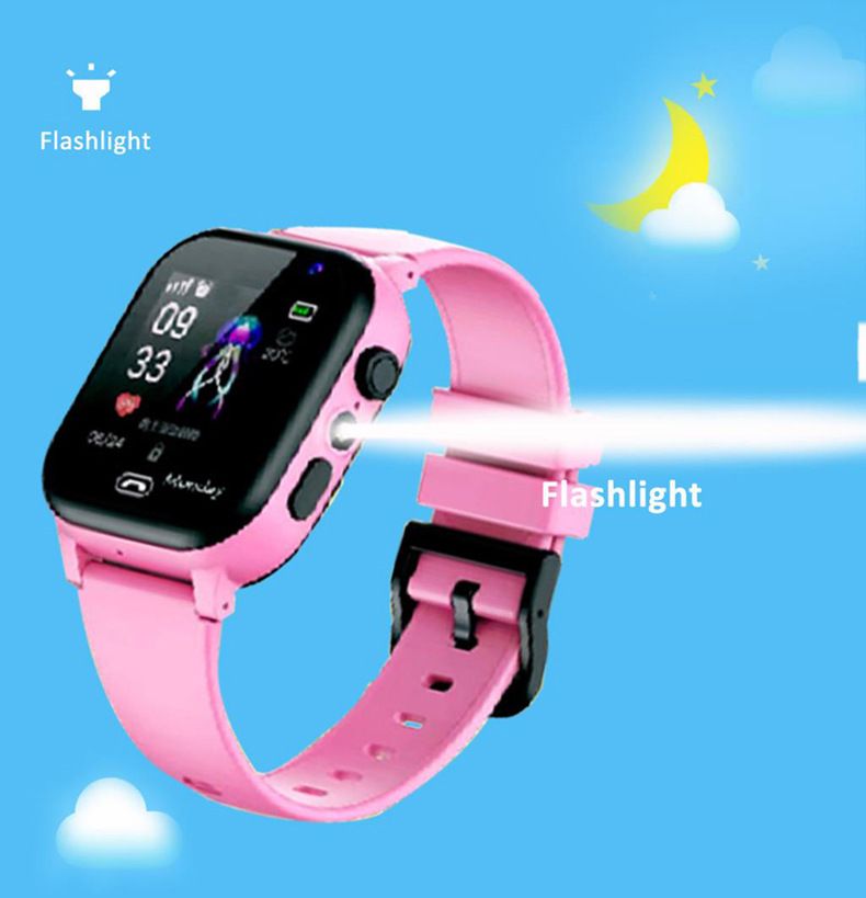 Reloj inteligente para niños S1 Teléfono con posicionamiento SOS Cámara de videollamada Reloj inteligente para niños_voghion.com