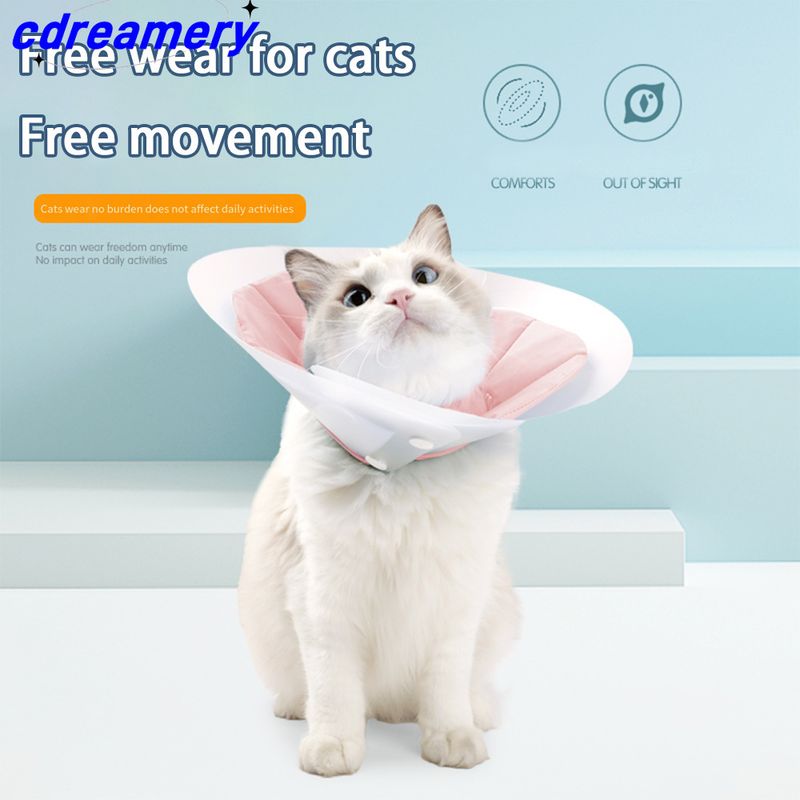Double-layer Cat Cone, Dual-purpose Lightweight All-round Protection For The E-neck Wound After Neck Surgery_voghion.com