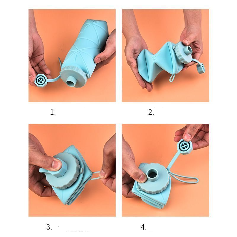 【Pieghevole e】 Pieghevole per esterni, vendita calda, creativo, in silicone, portatile, elastico, resistente alle alte temperature_voghion.com