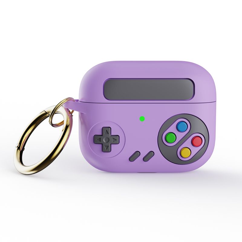 Gilt für Epple Airpods4 Bluetooth-Headset-Hülle, Silikon-Schutzhülle für Retro-Spielekonsole Pro2 der 3. Generation_voghion.com