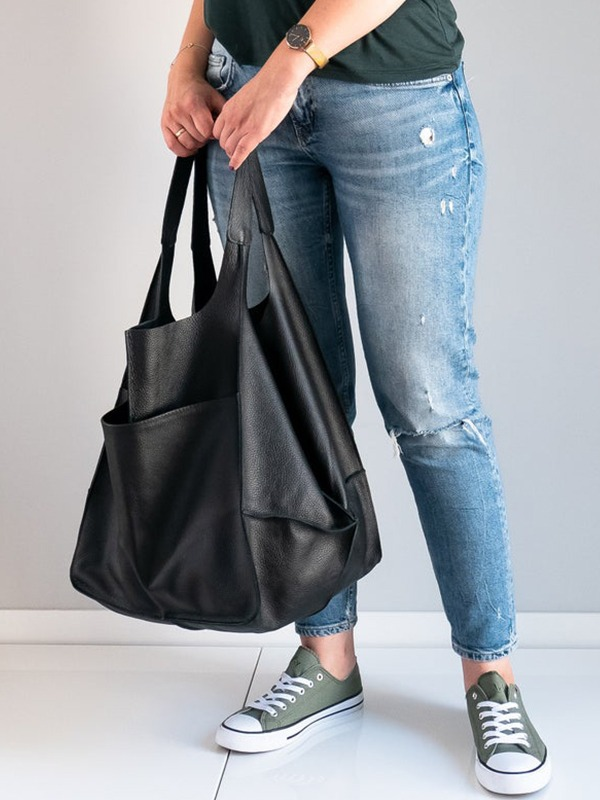 2023 neue Heiße Verkauf Retro Einfache Große Tasche Weiche Leder Große Kapazität Schulter Vielseitig Mode Handheld Tote frauen tasche_voghion.com