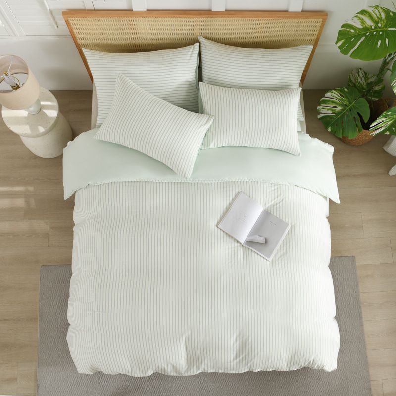 Weiche gewaschene Baumwolle Lange Kissen Bettlaken Quilt Abdeckung Bettwäsche Vier Stück Set_voghion.com