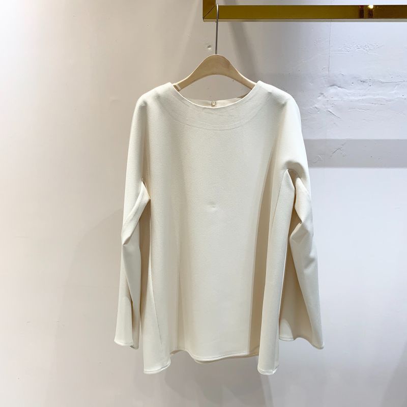Damenbekleidung Frühfrühling Lazy Loose Sweater Hohe Taille Cover Meat Lässiger Hosenanzug mit weitem Bein für Damen_voghion.com