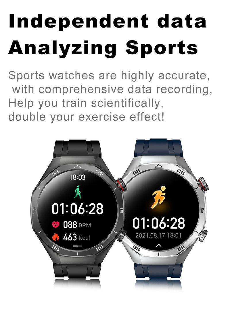 2025 Fashion Smart Watch Bluetooth Call Man Bracelet Heart Rate Blood Oxygen Monitoring Waterproof Sports Smartwatch For_voghion.com