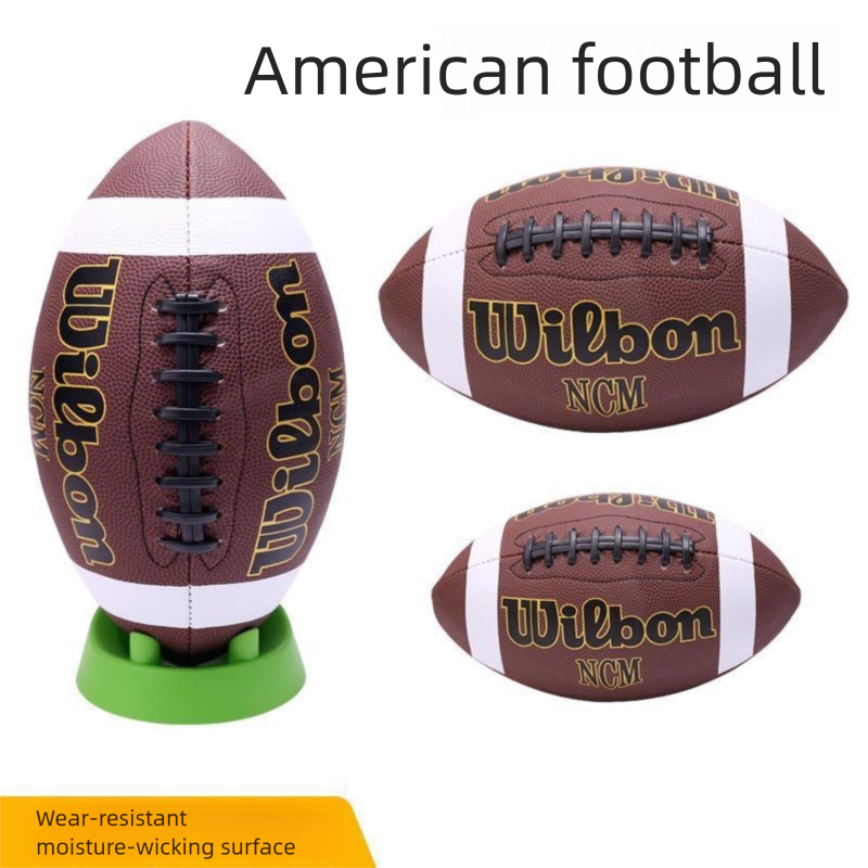 American Football Training Standard Competition Adult Wear-Resistant Green Primary School Student Children British Style_voghion.com