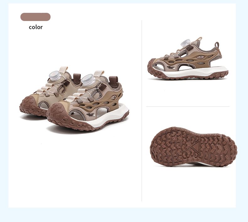 Bambini Estate Ragazze All'aperto Protezione Dita dei Piedi Spiaggia Sandalo Acqua Casual Rosa Antiscivolo Bambini Scarpe Traspiranti Ragazzi_voghion.com